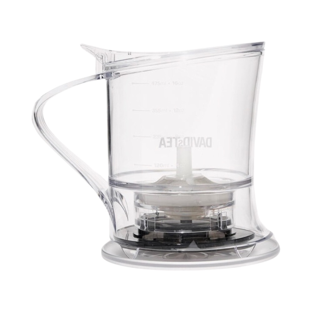 Brand New David’s Tea clear 16 oz tea steeper